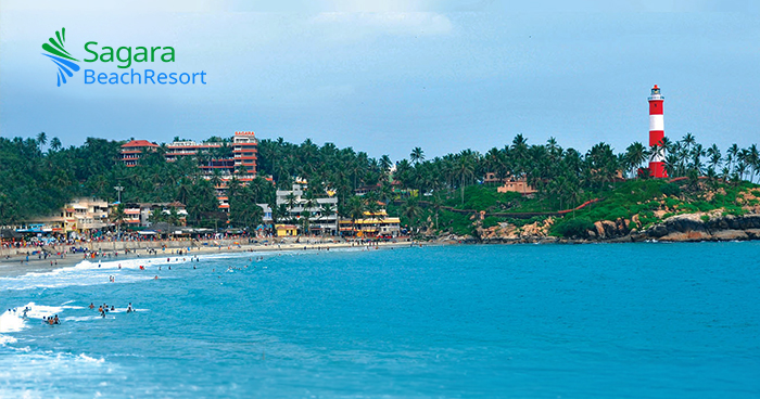 Sagara Beach Resort in Kovalam, India
